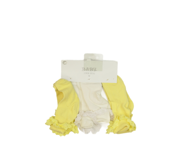 Nové ponožky s krajkou 3 páry EUR 19-22