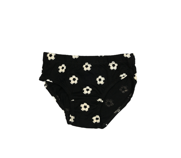 Nové černé slipy s fotbalovými míči F&F