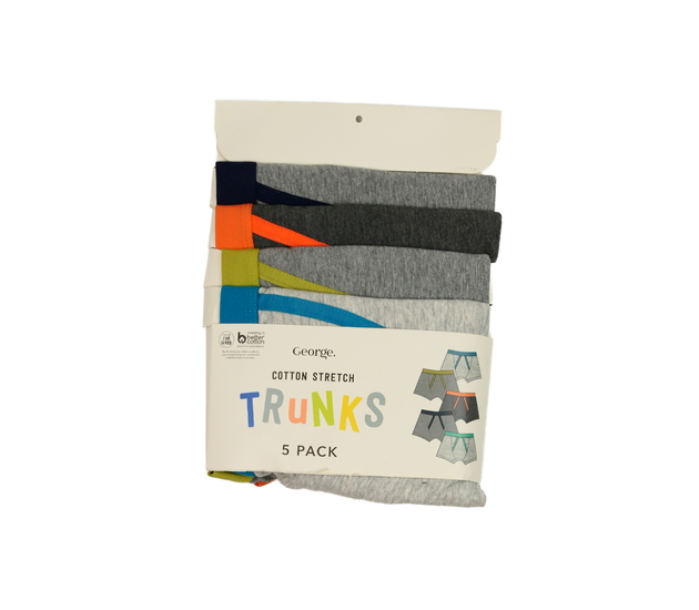 Nové šedé trenky 4 ks vel. 176 George