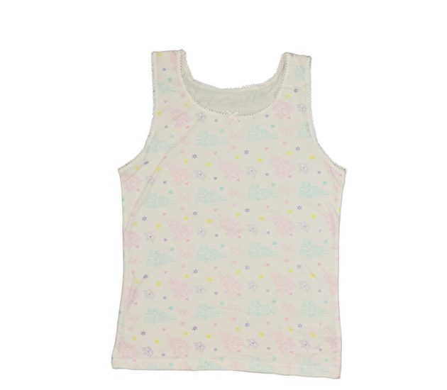 Bílá spodní košilka s motivem pohádky Disney Georg