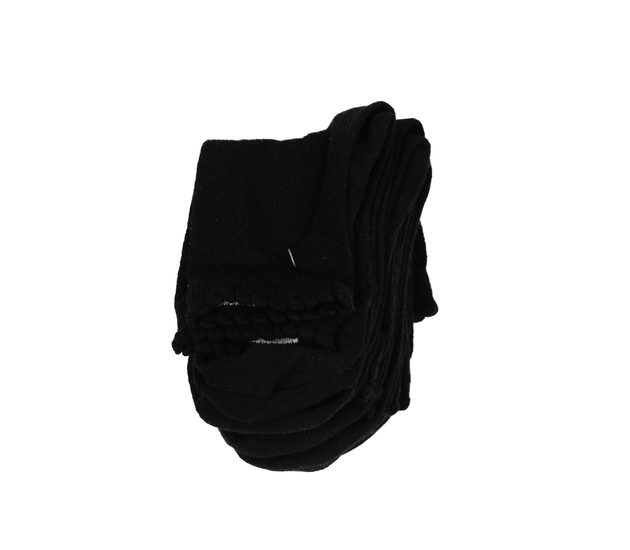 Nové černé vysoké ponožky 6 párů EUR 23-26