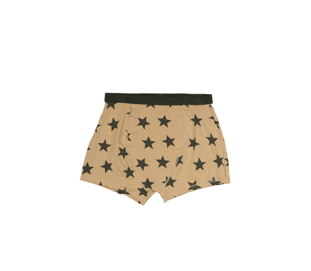 Nové hnědé trenky s hvězdami George