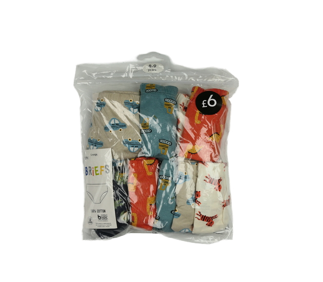 Nové slipy 9 ks s obrázky George