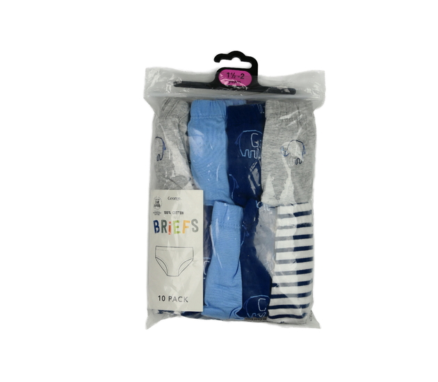 Nové slipy 9 ks se slony George