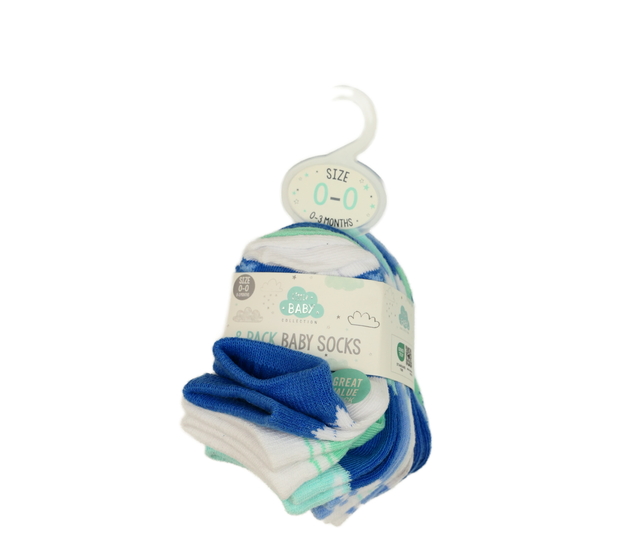 Nové baby ponožky 8 párů 