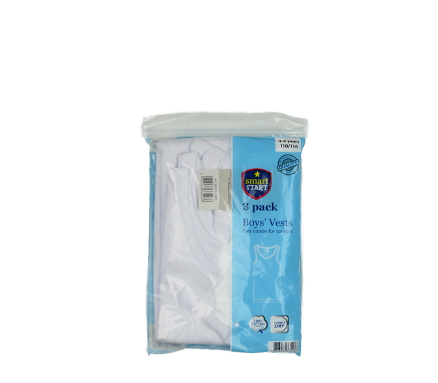 Nové bílé nátělníky 3 ks 