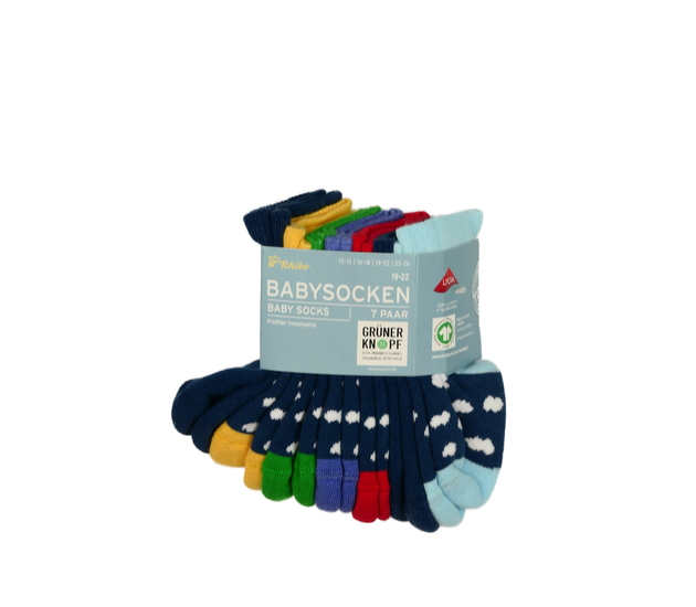 Nové teplé ponožky 7 párů EUR 19-22