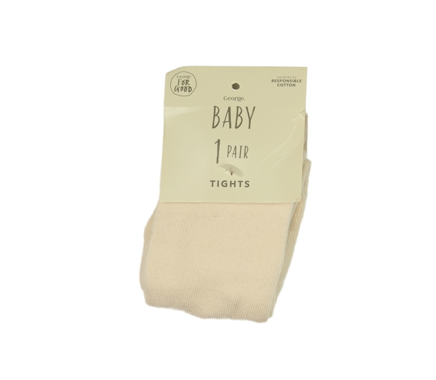 Nové krémové punčocháče George