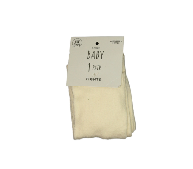 Nové krémové punčocháče George