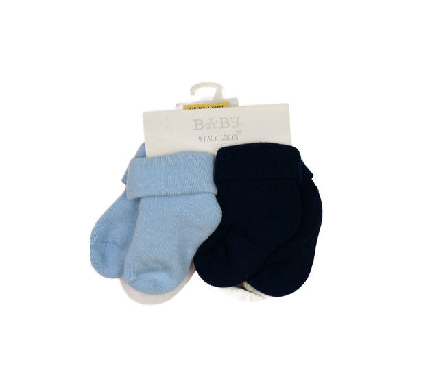 Nové teplé baby ponožky 4 páry 