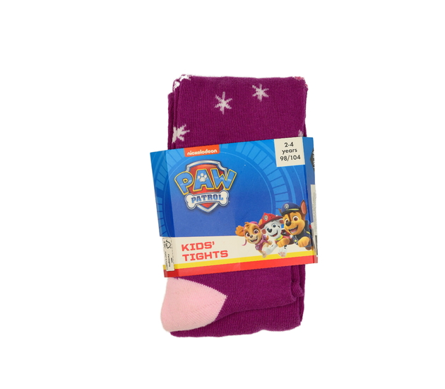 Nové fialové punčocháče Tlapková Patrola 