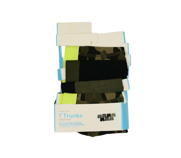 Nové tmavě zelené trenky 4 ks Primark