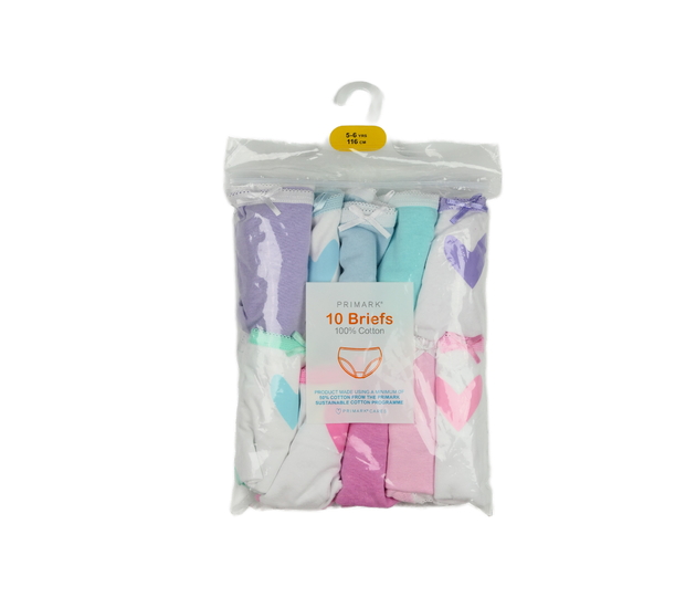 Nové dívčí kalhotky 10 ks Primark