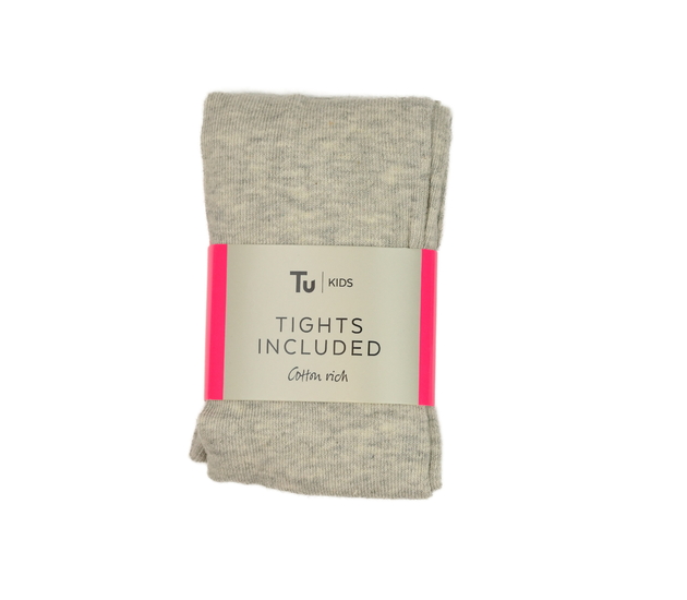 Nové šedé melírované punčocháče Tu