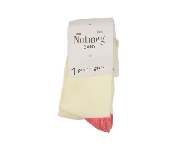 Nové krémovo-růžové punčocháče Nutmeg