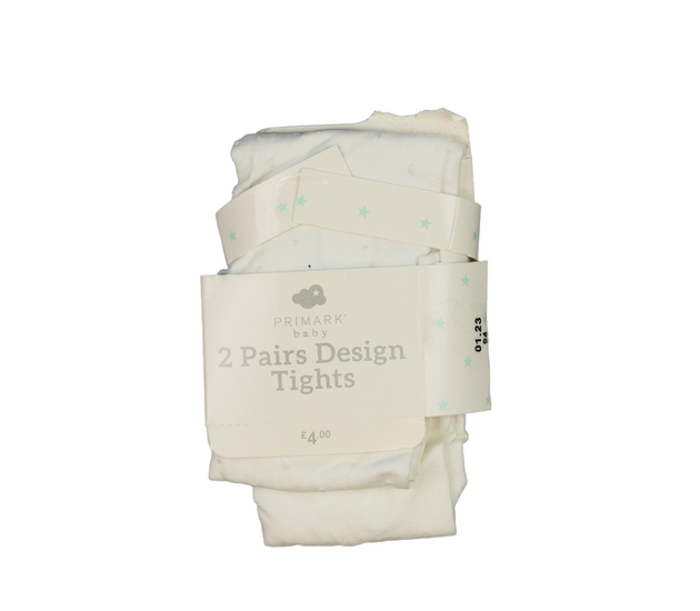 Nové bílé silonky 1 pár Primark 