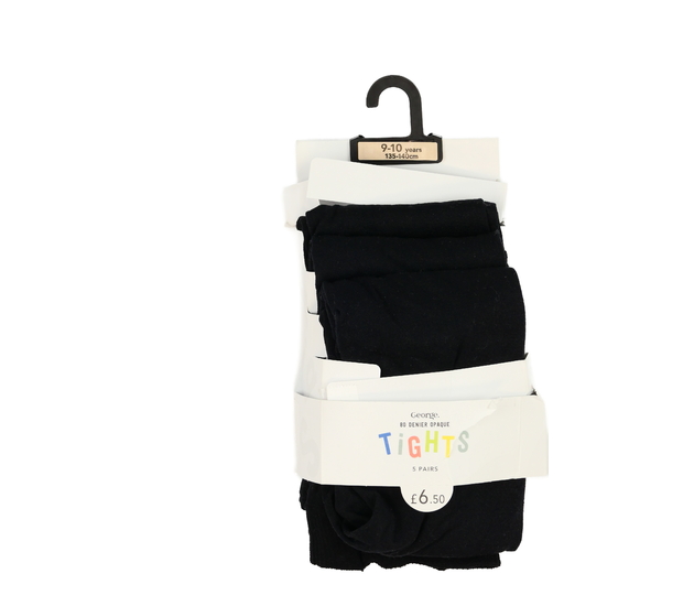 Nové černé silonky 3 ks George