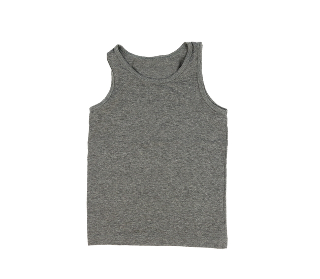 Šedý melírovaný nátělník 