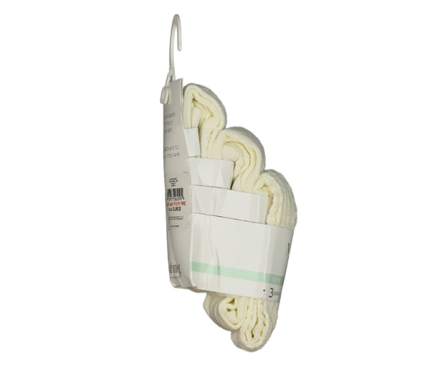 Nové bílé vzorované punčocháče 3 ks Nutmeg