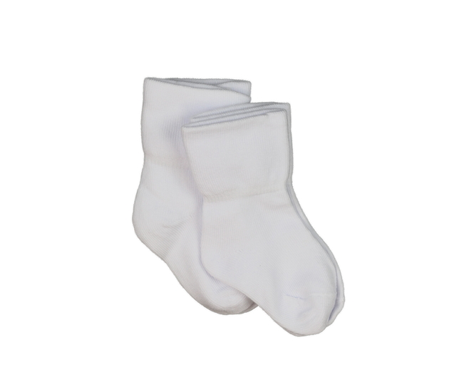 Nové bílé teplé baby ponožky 2 páry 