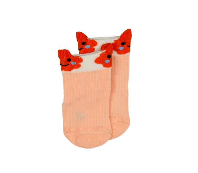 Nové oranžové baby ponožky 