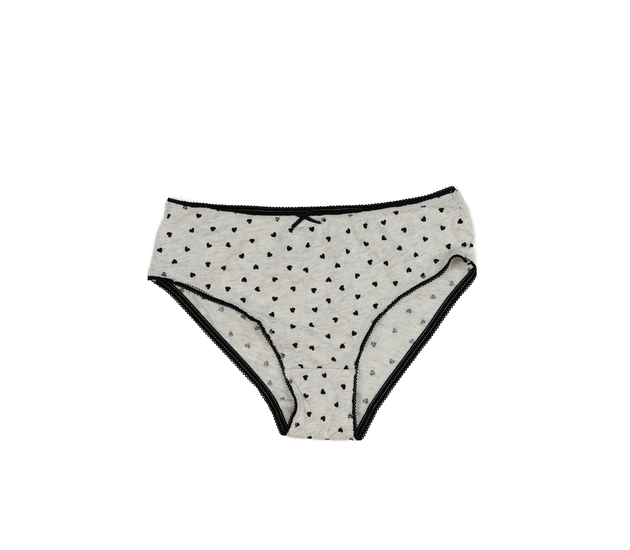 Nové šedé kalhotky se srdci F&F