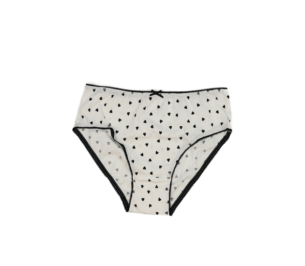 Nové bílé kalhotky se srdci F&F