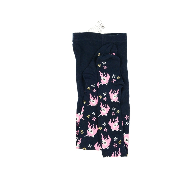 Nové tmavě modré punčocháče s jednorožcem H&M