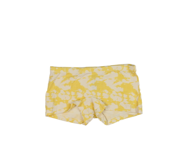 Nové batikované žluto-bílé kalhotky H&M