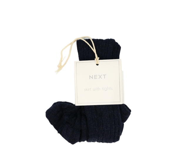 Nové tmavě modré vzorované punčocháče Next