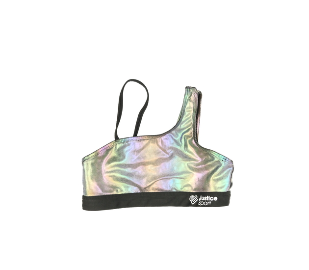 Metalická sportovní podprsenka 