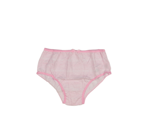 Nové bílo-růžově pruhované kalhotky