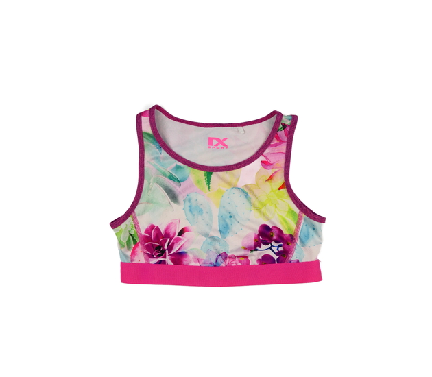 Květinová sportovní podprsenka Next