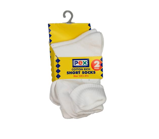 Nové bílé ponožky 2 páry EUR 31-36 