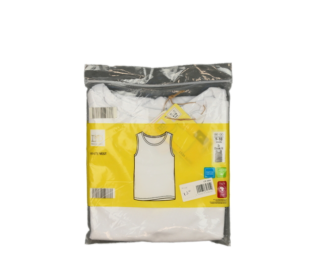 Nový bílý nátělník 2 ks 