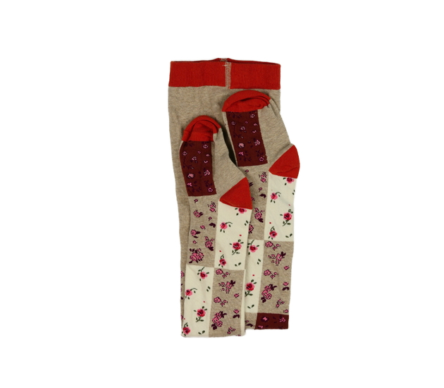 Nové punčocháče s květinami 