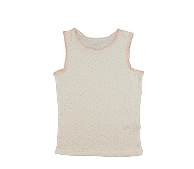 Bílo-růžová madeirová spodní košilka Primark 