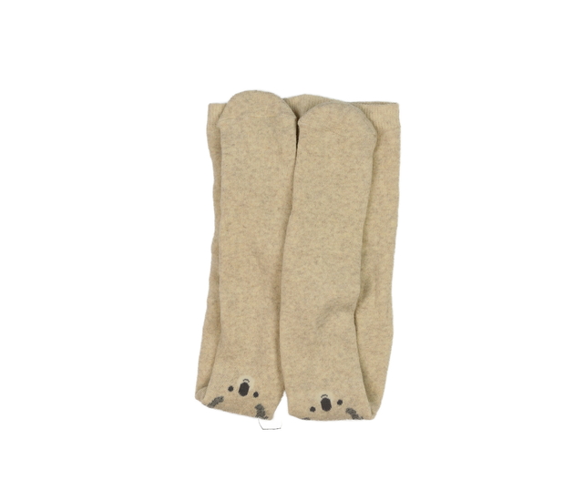 Nové hnědé teplé punčocháče s koalou Primark 