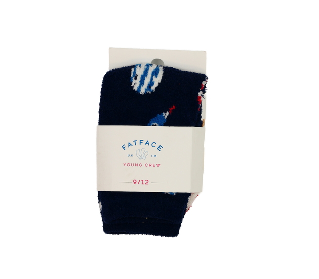 Nové modré teplé ponožky EUR 43-45 Fatface
