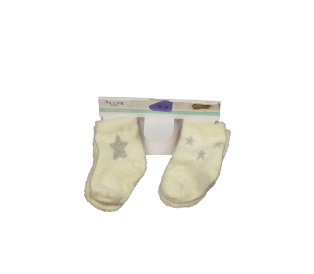 Nové krémové teplé ponožky 2 páry Nutmeg