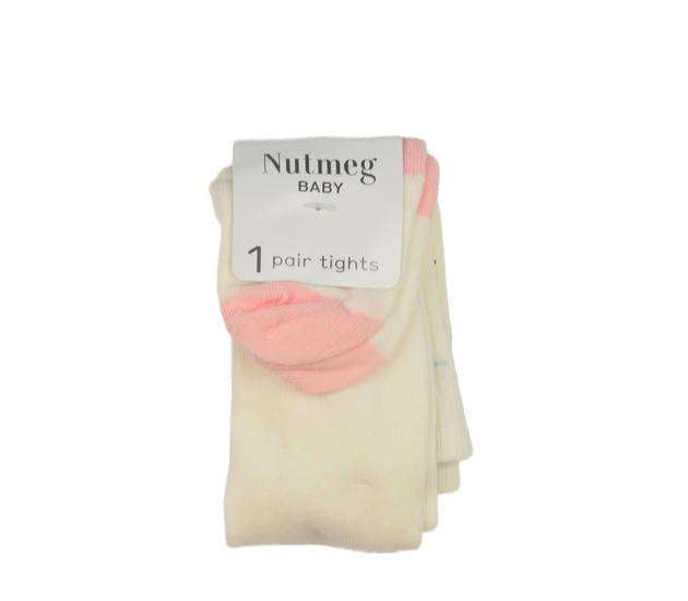 Nové krémovo-růžové punčocháče Nutmeg