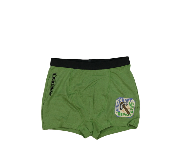 Nové zelené Minecraft trenky George