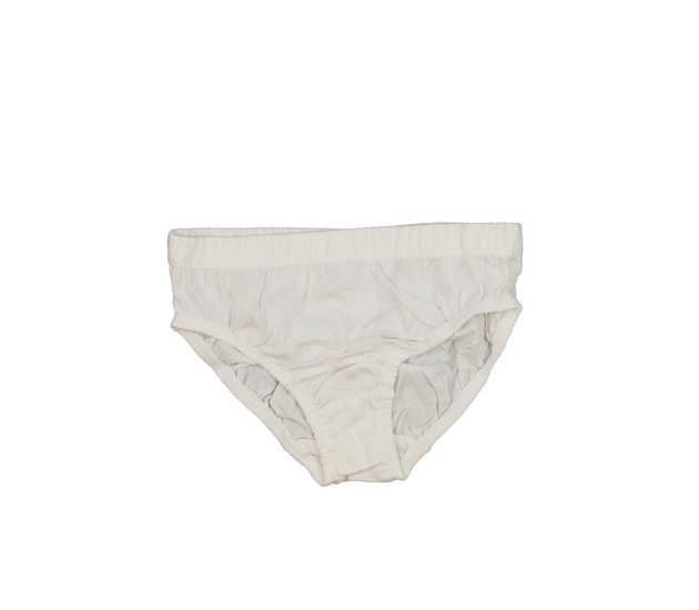 Nové bílé slipy George