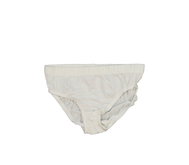 Nové bílé slipy George