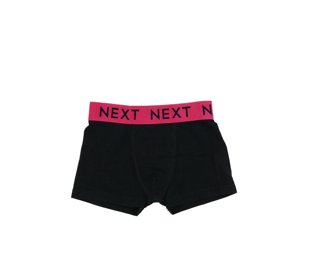 Nové černé trenky s červeným pasem Next