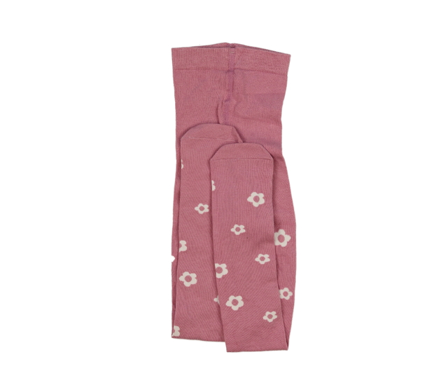 Nové růžové květinové punčocháče M&S