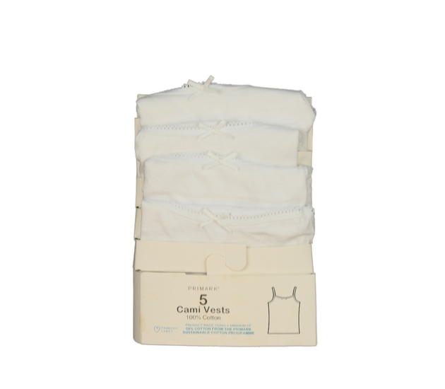 Nové bílé spodní košilky 4 ks Primark 