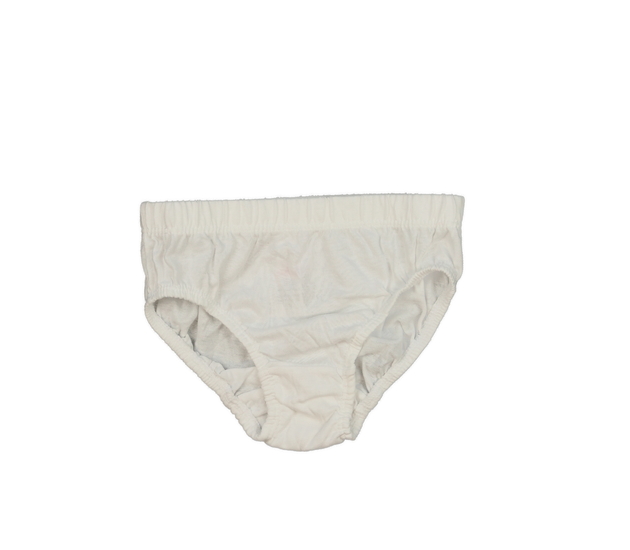 Nové bílé slipy George