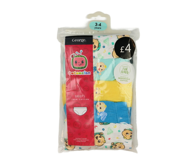 Nové slipy s obrázky 5 ks George