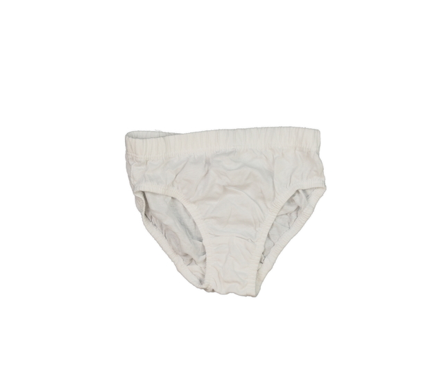 Nové bílé slipy George